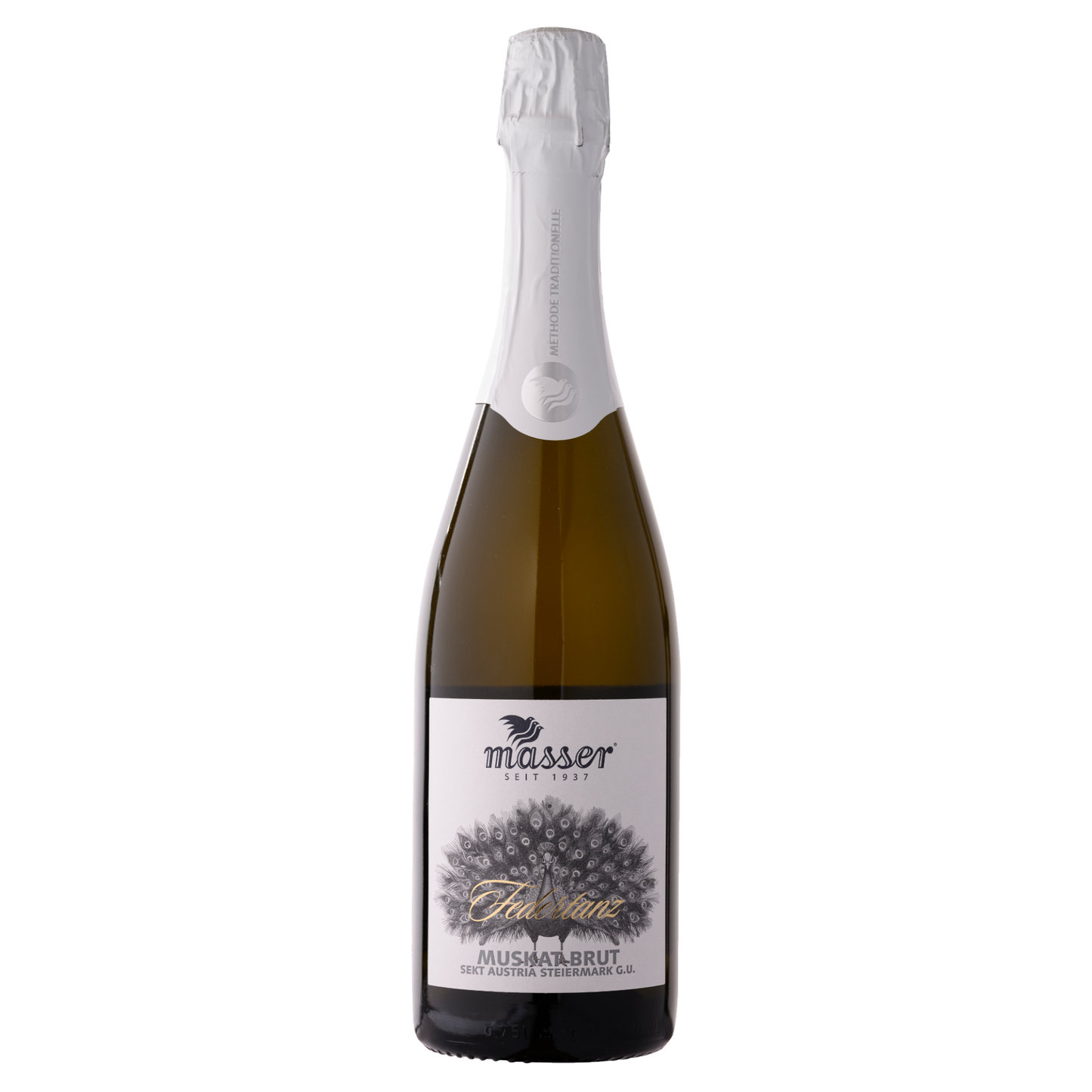 Federtanz Muskat Brut – Sekt Austria BIO