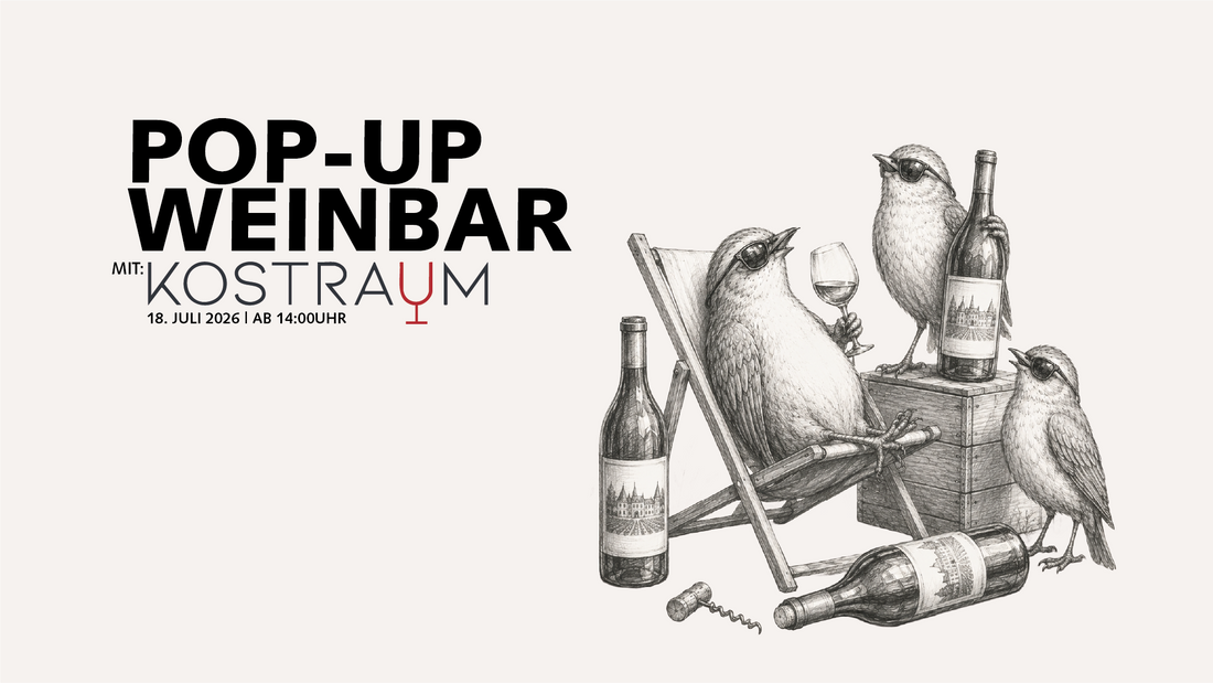 PopUp Weinbar mit Kostraum
